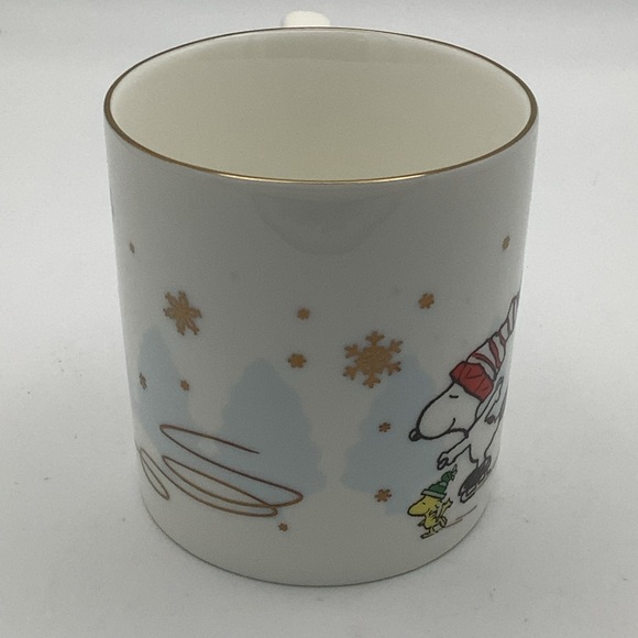 Lenox Snoopy Skating Porcelain Mug - Picture 2 of 7
